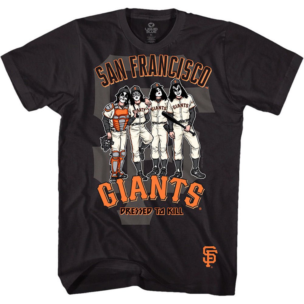 KISS キッス (エース・フレーリー 追悼 ) - San Francisco Giants Dressed to Kill / Tシャツ / メンズ - PGS